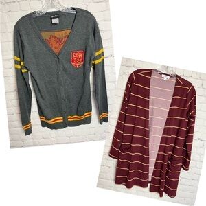 Harry Potter Themed Cardigan Sweater Bundle